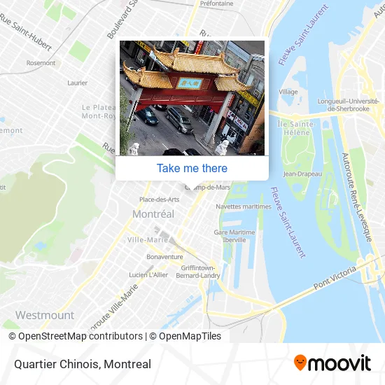 Quartier Chinois map