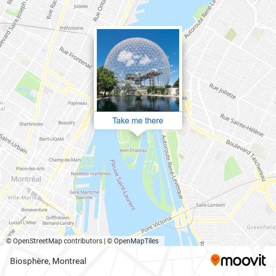 Biosphère map