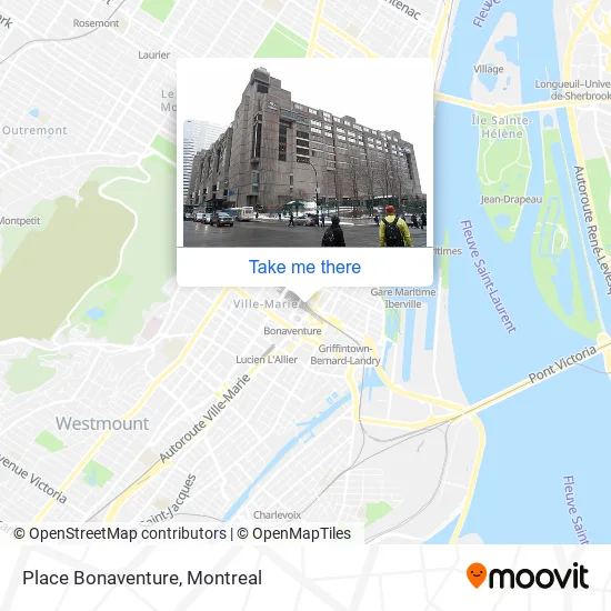 Place Bonaventure map
