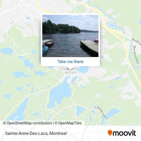 Sainte-Anne-Des-Lacs map