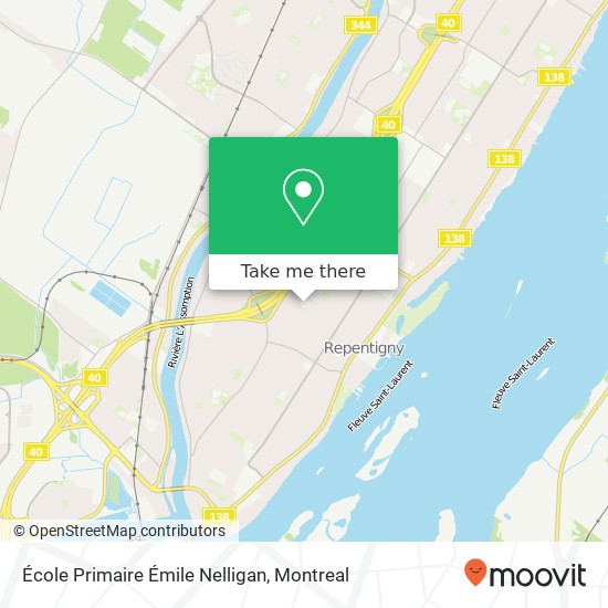 École Primaire Émile Nelligan map