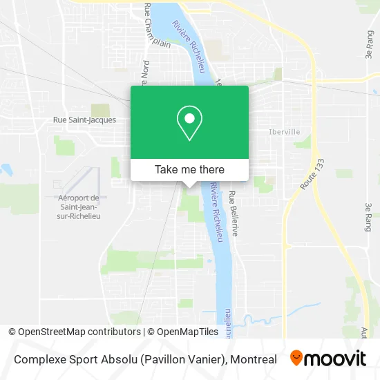 Complexe Sport Absolu (Pavillon Vanier) map