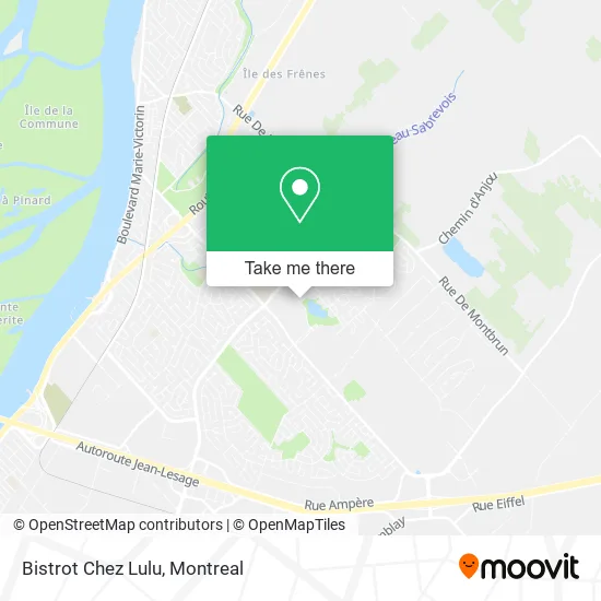 Bistrot Chez Lulu map