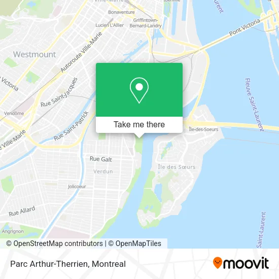 Parc Arthur-Therrien map