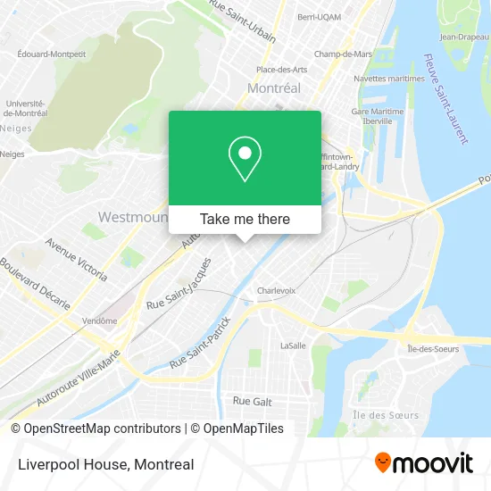 Liverpool House map
