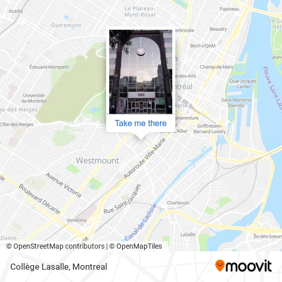 Collège Lasalle map