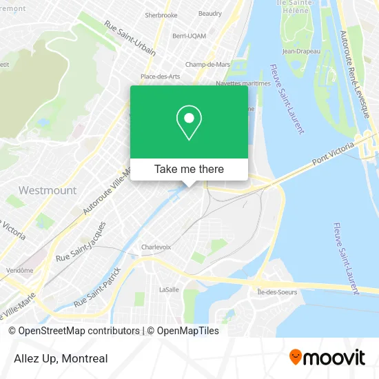 Allez Up map