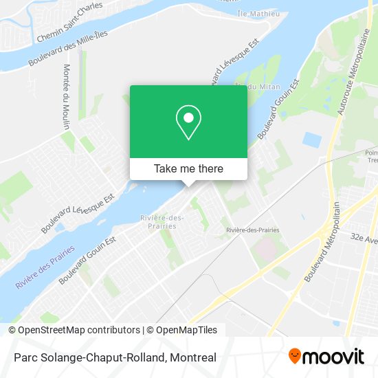 Parc Solange-Chaput-Rolland map