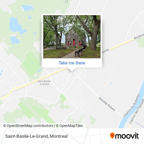 Saint-Basile-Le-Grand map