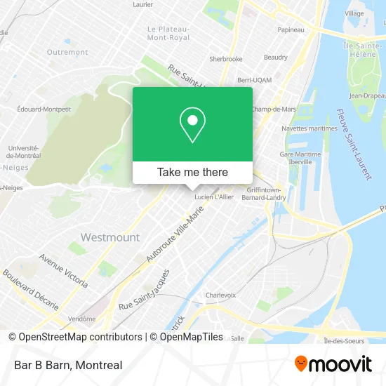 Bar B Barn map