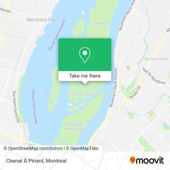 Chenal À Pinard map