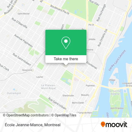 École Jeanne-Mance map