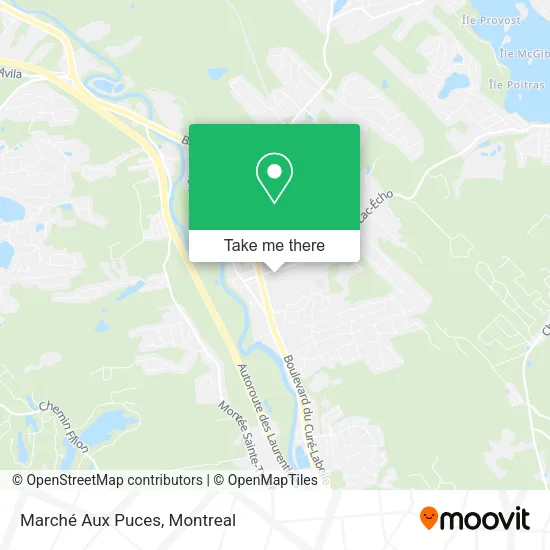 Marché Aux Puces map