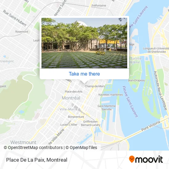 Place De La Paix map