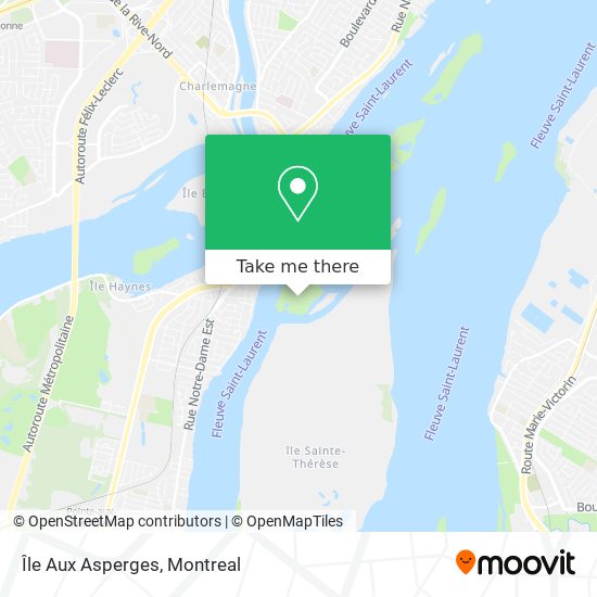 Île Aux Asperges map