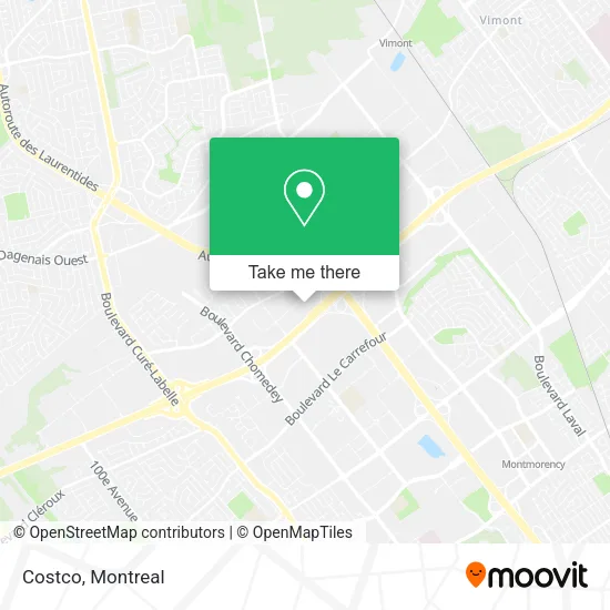 Costco map