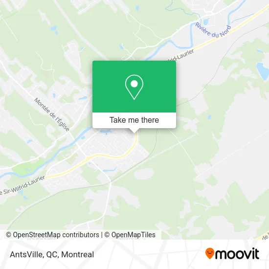 AntsVille, QC map