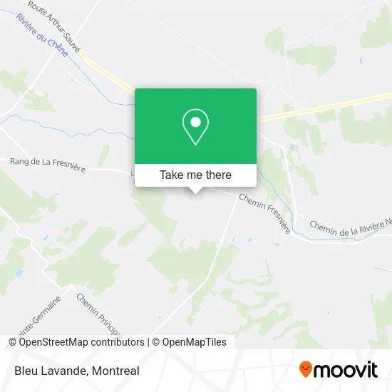 Bleu Lavande map