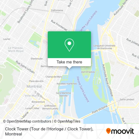 Clock Tower (Tour de l'Horloge / Clock Tower) map