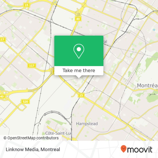 Linknow Media map