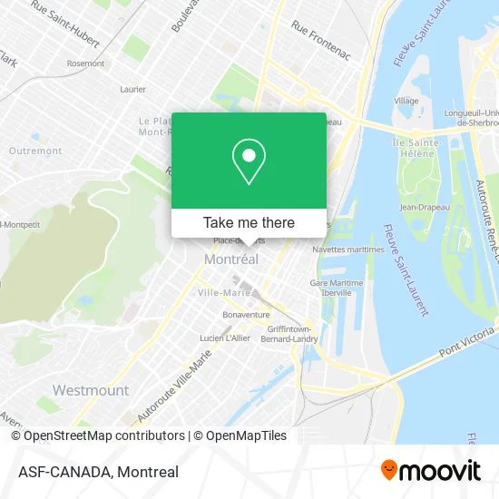 ASF-CANADA map