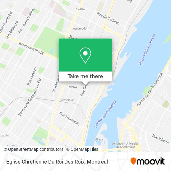 Église Chrétienne Du Roi Des Roix map