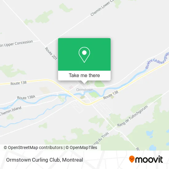 Ormstown Curling Club map