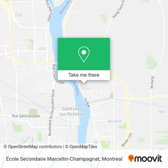 École Secondaire Marcellin-Champagnat map