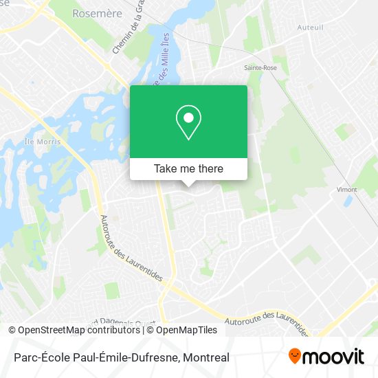 Parc-École Paul-Émile-Dufresne map