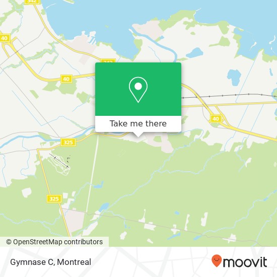 Gymnase C map