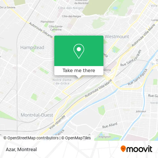 Azar map