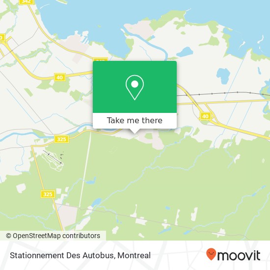 Stationnement Des Autobus map