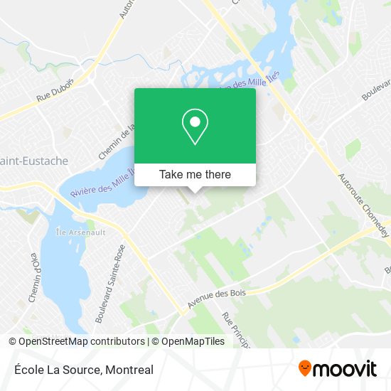 École La Source map