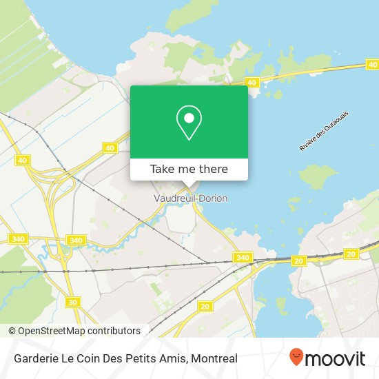 Garderie Le Coin Des Petits Amis map