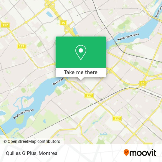 Quilles G Plus map