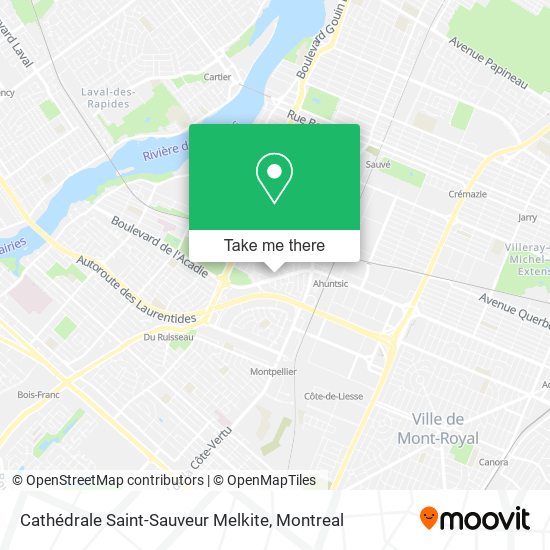 Cathédrale Saint-Sauveur Melkite map