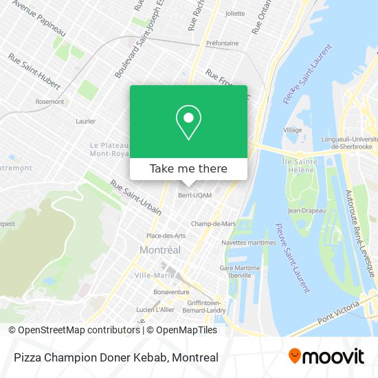 Pizza Champion Doner Kebab map