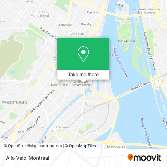 Allo Velo map