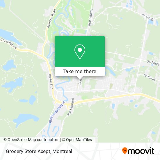 Grocery Store Axept map