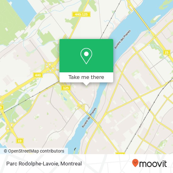 Parc Rodolphe-Lavoie map