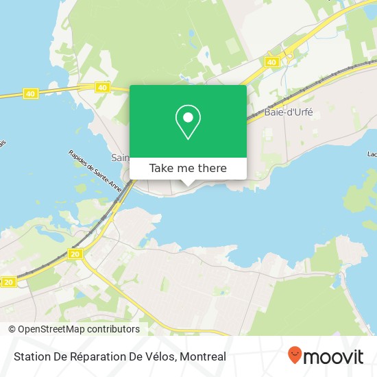 Station De Réparation De Vélos map