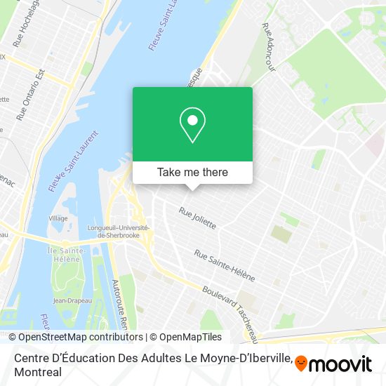 Centre D’Éducation Des Adultes Le Moyne-D’Iberville map