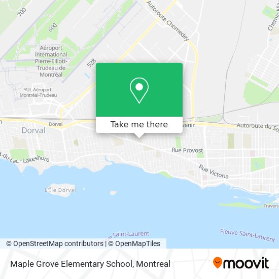 Maple Grove Elementary School map