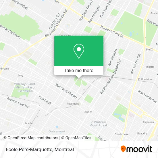 École Père-Marquette map