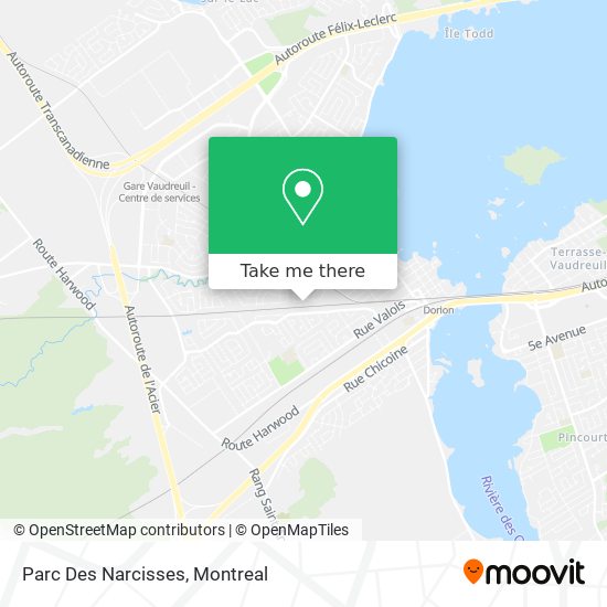 Parc Des Narcisses map