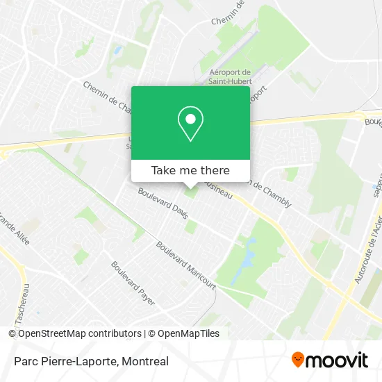 Parc Pierre-Laporte map