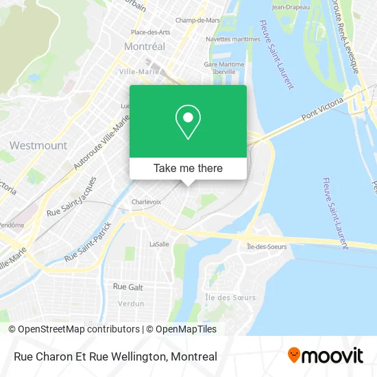 Rue Charon Et Rue Wellington map