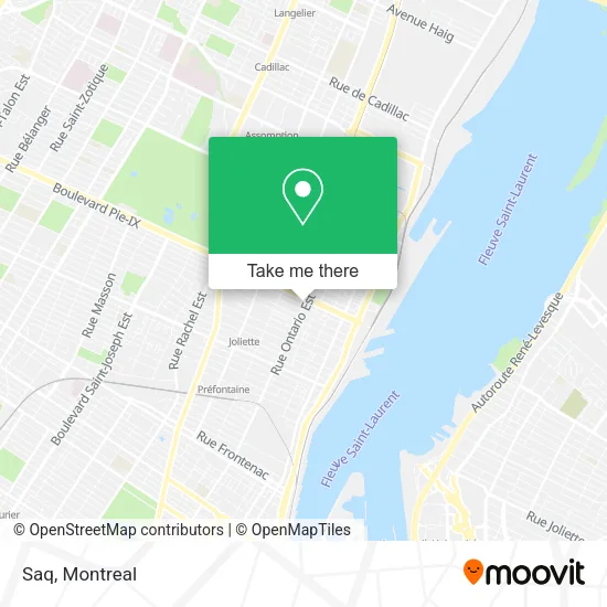 Saq map