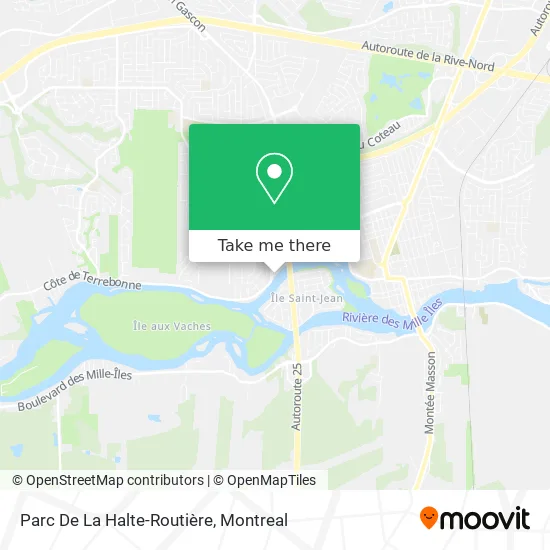 Parc De La Halte-Routière map