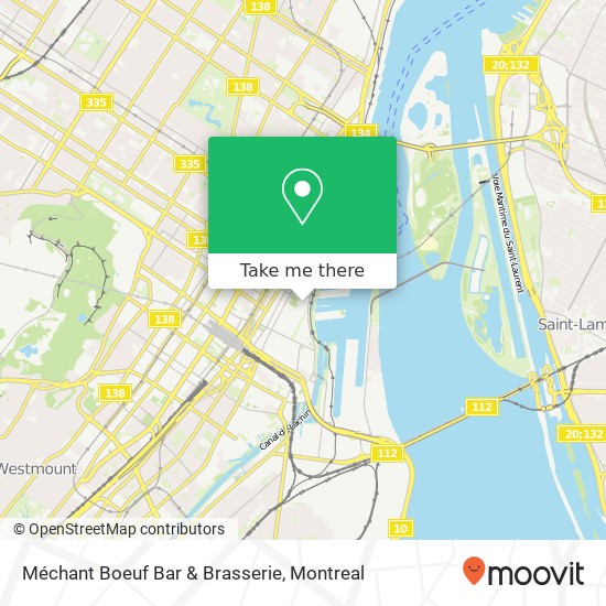 Méchant Boeuf Bar & Brasserie map